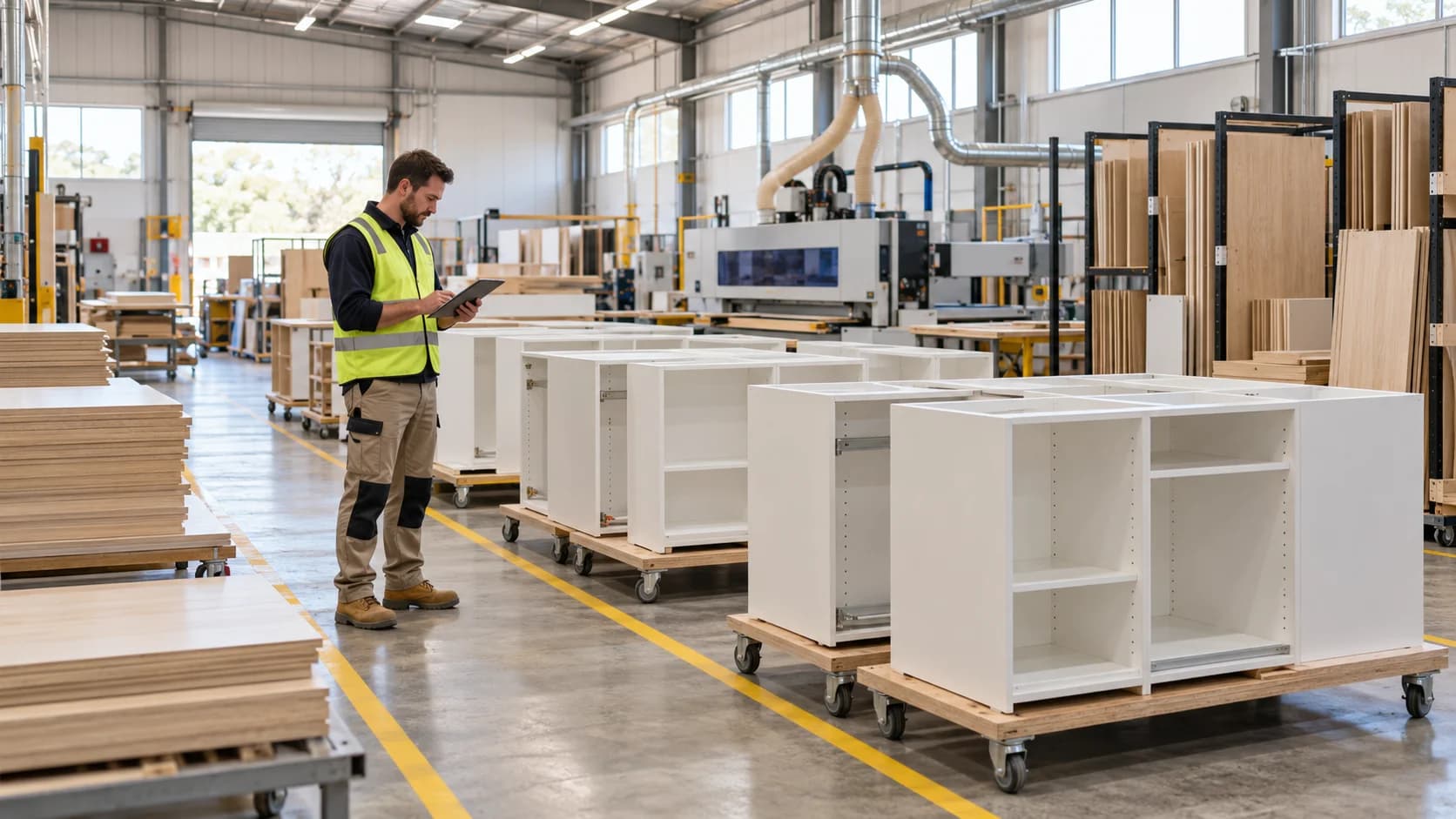 How Australian cabinet makers can plan production for apartment and multi-unit joinery projects.